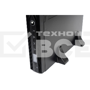 Источник бесперебойного питания SKAT-UPS 1000 RACK + 2x9Ah UPS 900 W, On-Line, sine, built-in rechargeable batteries 2 pcs x 9Ah