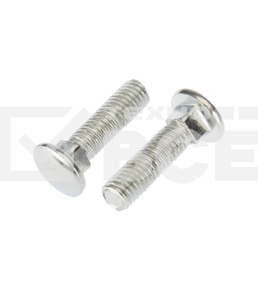 Болт мебельный KRANZ DIN 603, 8х30,  пакет (4шт.)