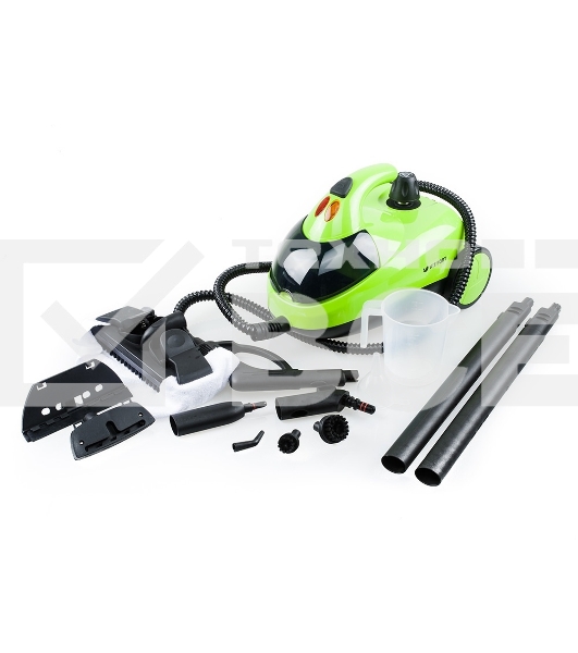 Пароочиститель напольный Kitfort КТ-908, зеленый