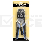 Инструмент ExeGate EX293155RUS EX-T2008R для обжима RJ-45, RJ-11/12 с храповым механизмом (прямой ход обжимки), фото 1
