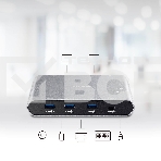 Переключатель ATEN 2-Port USB-C Gen 2 Sharing Switch with Power Pass-through, фото2