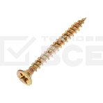 Саморез универсальный Kranz 4х35 желтый цинк, пакет (800 шт/уп), фото4