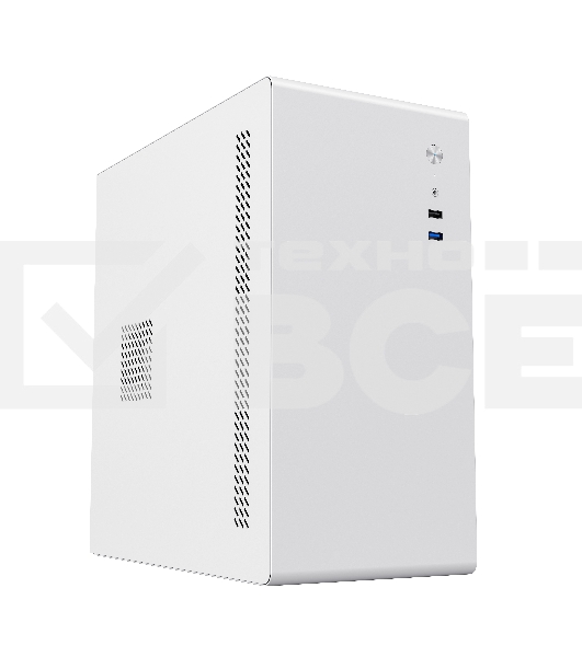Компьютерный корпус с блоком питания 450Вт./ Case Foxline FL-719W-FZ450R-U31, mATX case, white, w/PSU 450W 12cm, w/1xUSB2.0, w/1xUSB3.0, w/1xCombo Audio, w/pwr cord, w/o FAN