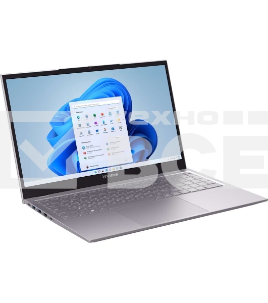 Ноутбук Irbis 15NBP3502 15.6' Core  i5-1155G7, 15.6'LCD 1920*1080 IPS, 8GB sodimm PCDDR4 3200mhz+256GB NVEM SSD, AX wifi6, Front camera: 2MP with cover, 5000mha battery, metal case, type-c charger, W11P