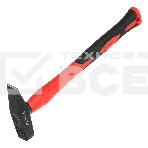 Молоток слесарный Matrix optimal 200г фибергласовая обрезиненная рукоятка квадратный боек, фото2