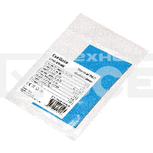 Термопрокладка ExeGate EPG-9WMK (45x85x2.0 mm, 8,5 Вт/ (м•К), теплопроводящая клейкая двухсторонняя)