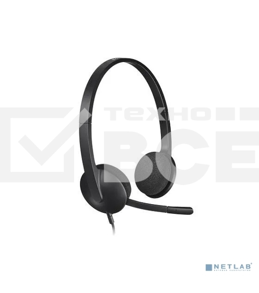 Гарнитура Logitech Headset H340 USB graphite