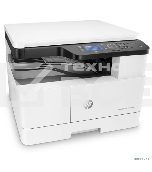 МФУ лазерный HP LaserJet M442dn (8AF71A), A3, ч/б, печ. до 24 стр/мин. (А4) до 13 стр/мин. (А3), 1200 x 1200 dpi (печать) 600x600dpi (скан.), USB, RJ-45