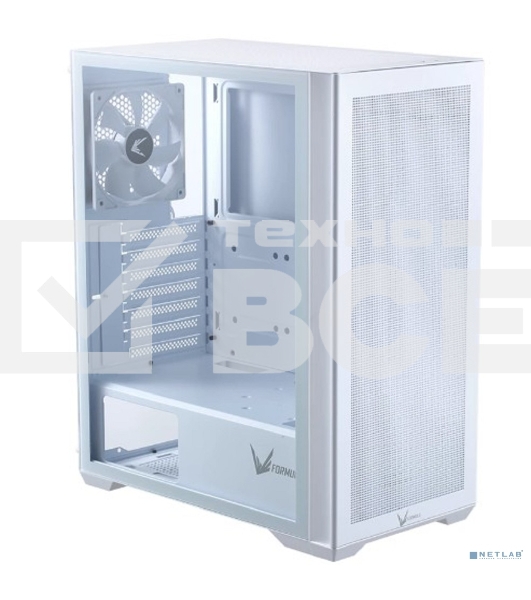 Компьютерный корпус AeroCool/Formula Air Power G5 белый без БП ATX 1x120мм 1xUSB 3.0 1xUSB3.1 audio bott PSU