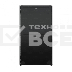 Шкаф напольный серверный NTSS ПРОЦОД DS 42U 800х1070мм, двойные боковые стенки,панель потолка с щеточными вводами, двери перфорированная и перфорированнаядвухстворчатая, без панели пола, регулируемые опоры, ролики, черный RAL 9005, фото2