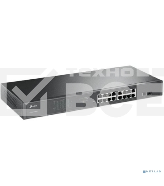 Коммутатор 16-port Gigabit PoE Easy Smart switch, 802.3af on ports 1-16, PoE budget 192 watts, desktop and rack-mountable