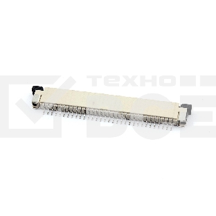 Разъем FPC Half Coverage Top Contact 1.0K-BS-32PWB 32 pin высота 2мм шаг 1мм