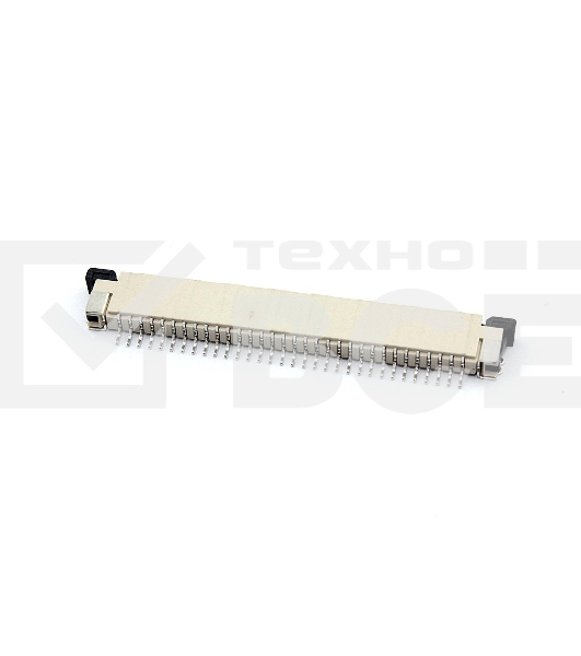 Разъем FPC Half Coverage Top Contact 1.0K-BS-32PWB 32 pin высота 2мм шаг 1мм