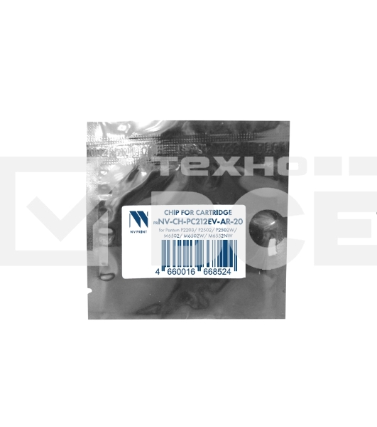 Чип NVPrint для Pantum (PC-212EV) (20шт) P2203/ P2502/ P2502W, M6502/ M6502W/ M6552NW (AutoReset, безлимитный)
