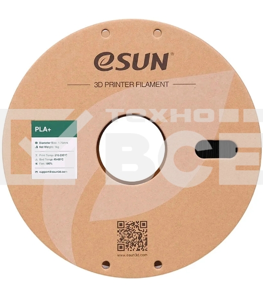 Пластик для принтера 3D Esun PLA+175B1P1 PLA+ 1кг L1.75м 1цв.