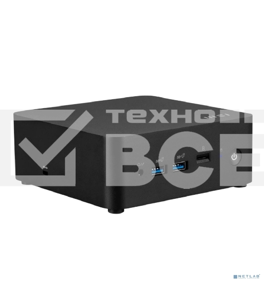 Мини ПК MSI Cubi NUC 1M-044XRU Core 5 120U (1.4) 16Gb SSD 512Gb Graphics CR noOS GbitEth WiFi BT 120W черный (9S6-B0B111-090)