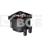 Система охлаждения PCCooler DT360 ARGb Display BK (300W, 360мм, LED temp., черный, ARGb/Fans: 3x120мм, 83.83CFM, 3000RPM/Pump height 62мм, 15dBA, 2600RPM, Rad thickness 27мм/S: 1851, 1700, 1200, 115X, AM5, AM4), фото4