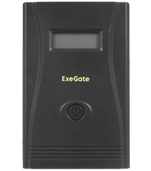 Источник бесперебойного питания ExeGate EX292633RUS SpecialPro Smart LLB-2200.LCD.AVR.1SH.2C13.RJ.USB 2200VA/1300W,LCD,AVR,1*Schuko+2*C13,RJ45/11,USB, металлический корпус, черный