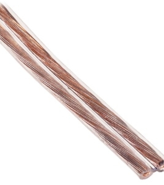 Акустический кабель Cablexpert CC-TC2x1,0-10M, прозрачный, 10 м, бухта