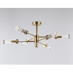 Люстра Ambrella light LH55161/6 BS/CL латунь/прозрачный E14/6 max 40W D830*330, фото4