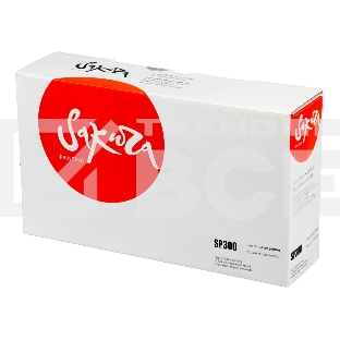 Картридж Sakura SP300 для Ricoh Aficio SP300DN, черный, 1 500 к.