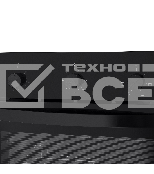 Духовой шкаф электрический Maunfeld EOEC.586B2 черный, встраиваемый