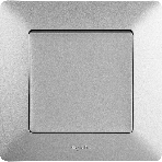 Рамка 'Алюминий'. 1-постовая универсальная Valena LIFE, фото4