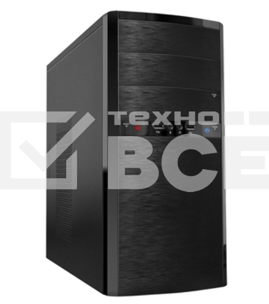 Компьютерный корпус InWin ES722BL PM-400ATX  U2AXXX  MicroATX (PSU Powerman)  6111491