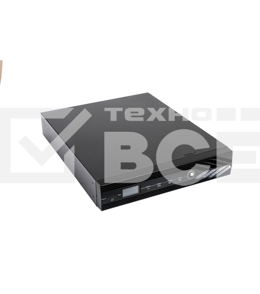 Источник бесперебойного питания SKAT-UPS 1000 RACK + 2x9Ah UPS 900 W, On-Line, sine, built-in rechargeable batteries 2 pcs x 9Ah