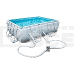 Каркасный бассейн Power Steel с ф.-насосом 282*196*84 см, 3662 л, Bestway 56629, фото2