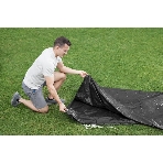 Тент для бассейнов каркасных и с надувным бортом BESTWAY 58037 Fast Set 366 см, фото2