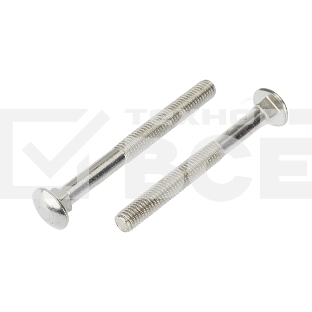 Болт мебельный KRANZ DIN 603, 6х70,  пакет (4шт.)