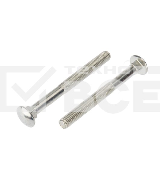 Болт мебельный KRANZ DIN 603, 6х70,  пакет (4шт.)
