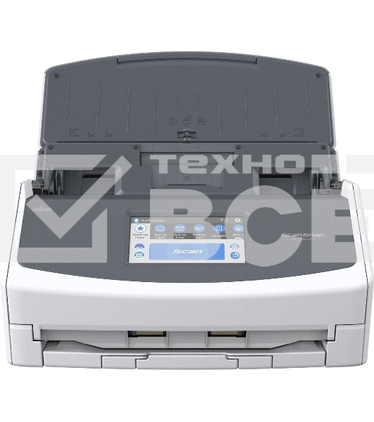 Документ сканер Fujitsu ScanSnap iX1600 А4, двухсторонний, 40 стр/мин, автопод. 50 листов, сенсорный дисплей, Wi-Fi, USB 3.2