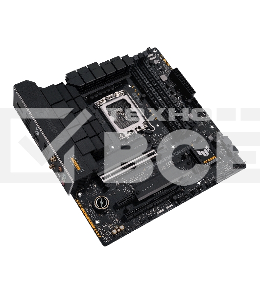 Материнская плата ASUS TUF GAMING B760M-PLUS WIFI D4, LGA 1700, Intel B760, 4xDDR4, 4xSATA, 2xM.2, 1xPCI-E 5.0 x16, 1xPCI-E 4.0 x4, 1xUSB-A 3.2 Gen 1, 4xUSB-A 3.2 Gen 2, 2xUSB 2.0, 1xUSB-C 3.2 Gen 2x2, 1x2.5Gb LAN, 5x3.5 мм, 7.1, Wi-Fi 6, Bluetooth 5.2, M