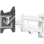 Кронштейн для телевизора Hama Fullmotion черный/белый 19