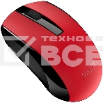 Мышь беспроводная Genius ECO-8100 красный, 1600 dpi, радиоканал, USB, кнопки - 3, фото2