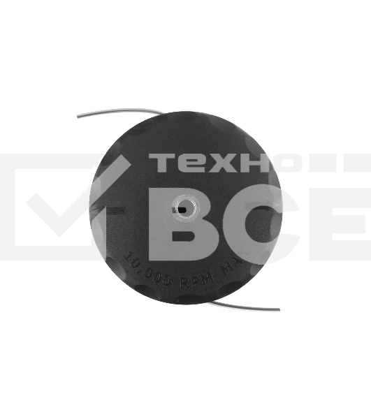 Катушка тримм. полуавтомат. легкая заправка, гайка М10х1,25L; гайка М10х1L; гайка М8х1,25L  Denzel