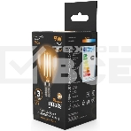 Лампа филам. Gauss Filament 9Вт цок.:E14 шар 220B 2700K св.свеч.бел.теп. (упак.:10шт) (105801109), фото4