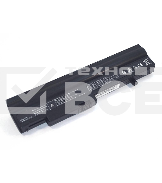 Аккумуляторная батарея для ноутбука LG X120 11.1V 4400mAh OEM черный
