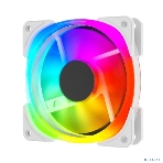 Вентилятор для корпуса Powercase (CM21-14W ARGB) White 140x140x25mm (PWM, 100шт./кор, 4pin +ARGB Sync, 800-1500±10% об/мин) Bulk, фото 1