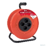 Удлинитель на катушке EKF UKA02-10-310-4-50 'Атлант 2.0' 4 гнезда 50м с заземлением  ПВС 3*1,0  10А/2,2кВт PROxima, фото4