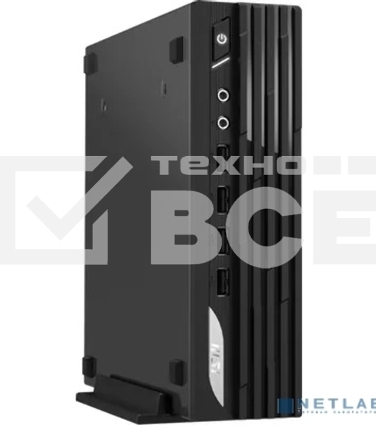 Неттоп MSI Pro DP21 13M-086BRU i3 13100 (3.4) UHDG 730 noOS GbitEth WiFi BT 120W черный (936-B0A421-086)
