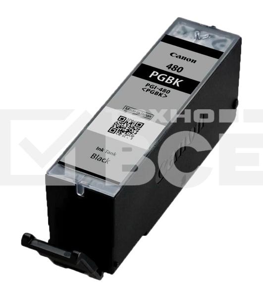 Картридж струйный Canon PGI-480 PGBK 2077C001 черный для Canon Pixma 6140/8140/8540