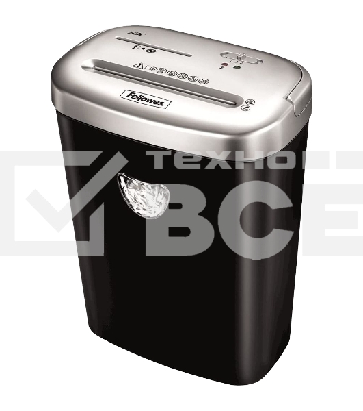 Шредер Fellowes PowerShred 53С, FS-46531, черный/серый