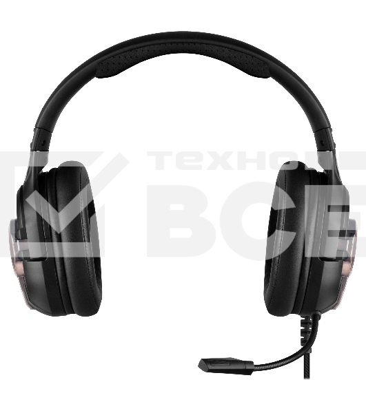 Наушники с микрофоном Sven AP-U1100MV черный 2.2м мониторные оголовье