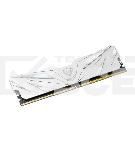 Оперативная память Netac Shadow II, DDR5, 16GB (1x16 GB), 6000 MHz, CL38, DIMM, радиатор, RGB, белый