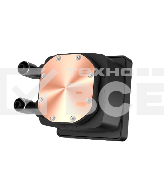 Система охлаждения PCCooler DT360 ARGb Display BK (300W, 360мм, LED temp., черный, ARGb/Fans: 3x120мм, 83.83CFM, 3000RPM/Pump height 62мм, 15dBA, 2600RPM, Rad thickness 27мм/S: 1851, 1700, 1200, 115X, AM5, AM4)