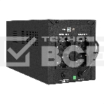 Источник бесперебойного питания ExeGate Power NB-2200.LED.AVR.4SH.USB (2200VA/1300W, LED, AVR, 4*Schuko, USB, батарея 12V 9Ah - 2 шт., металлический корпус, Black), фото5