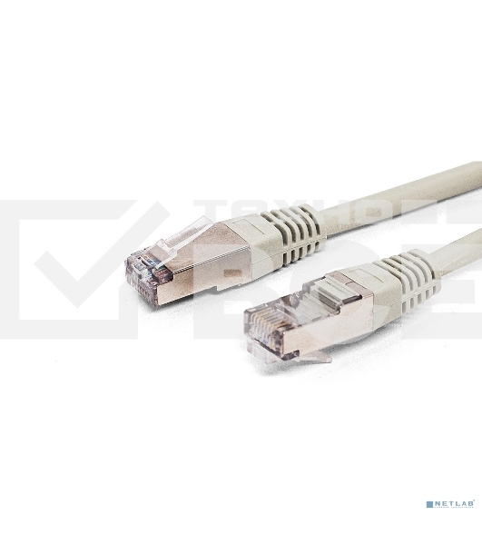Кабель патч-корд, Filum FL-F5-0.5M F/UTP 5e cat. 0.5м, 26AWG(7x0.16 мм), омедненный алюминий (CCA), PVC, серый